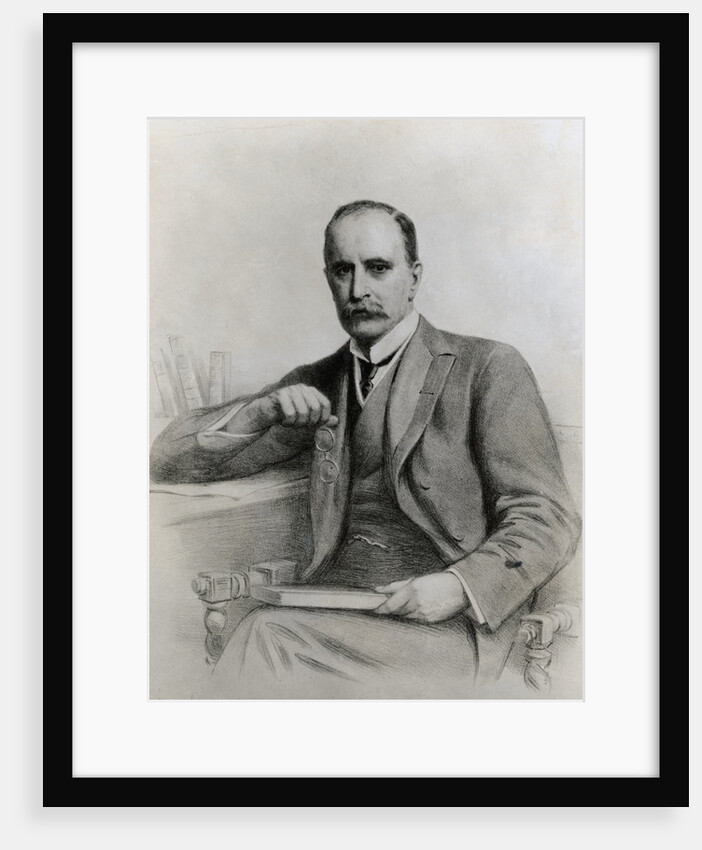 Portrait of Brilliant Physician and Medical Educator William Osler by Anonymous