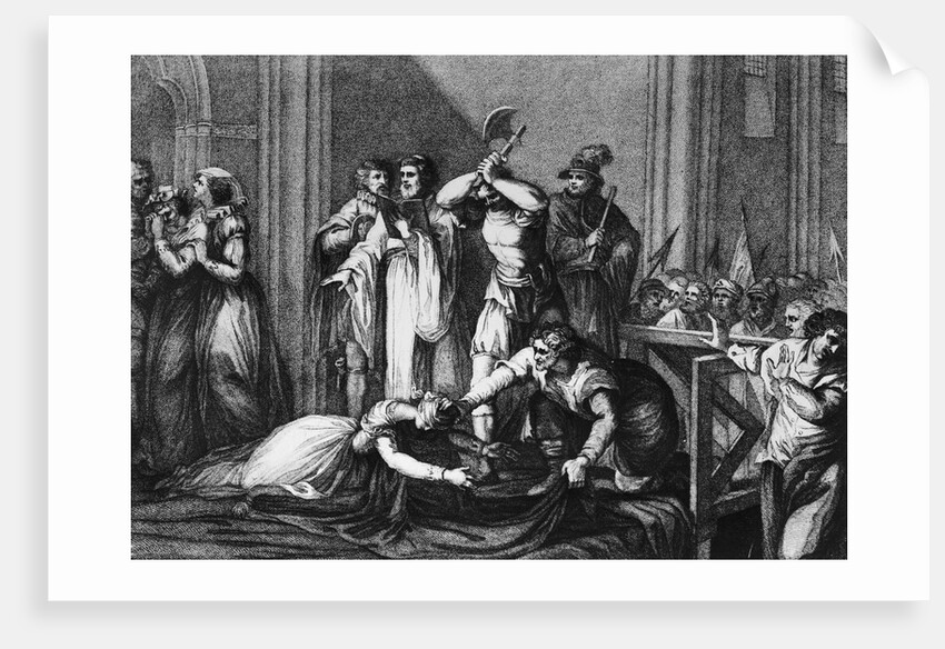The Execution of Mary, Queen of Scots by Anonymous