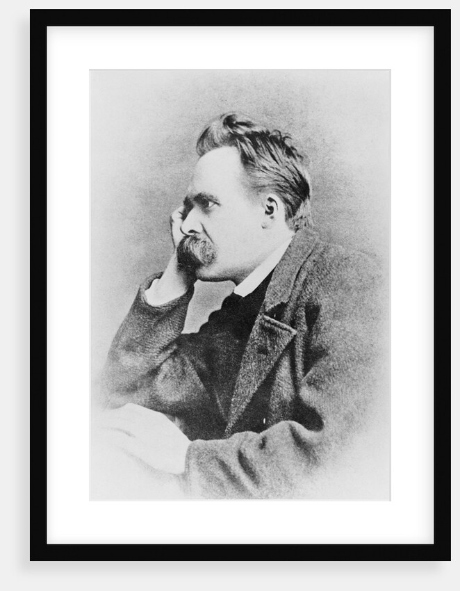 German Philosopher Friedrich Wilhelm Nietzsche by Anonymous