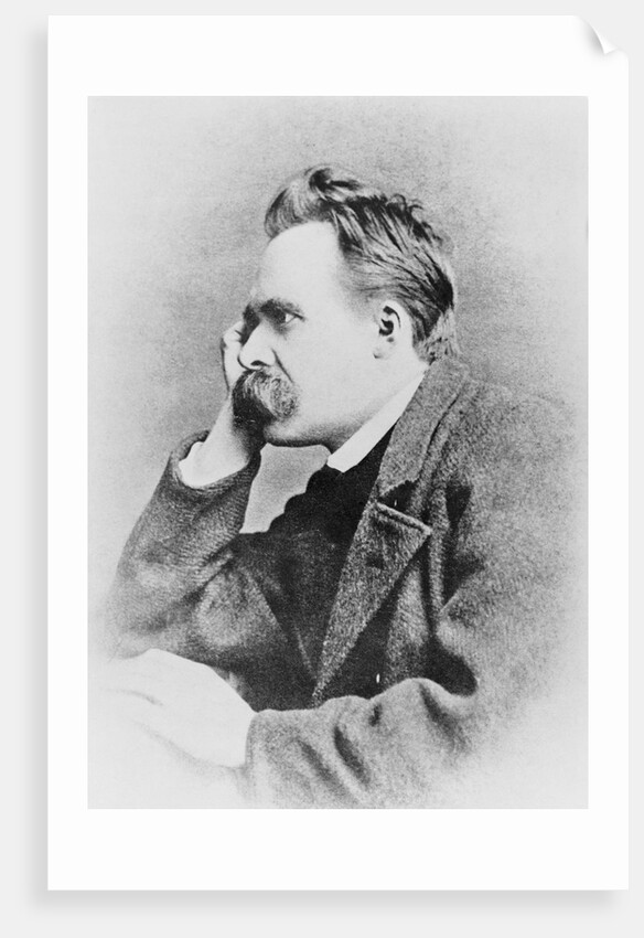 German Philosopher Friedrich Wilhelm Nietzsche by Anonymous