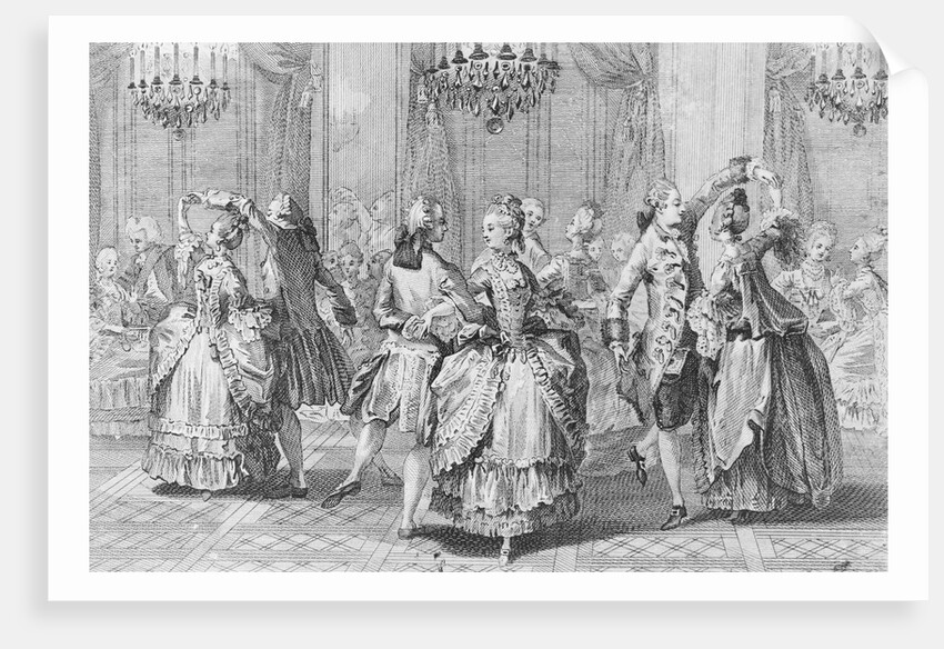Dancing the Minuet by Anonymous