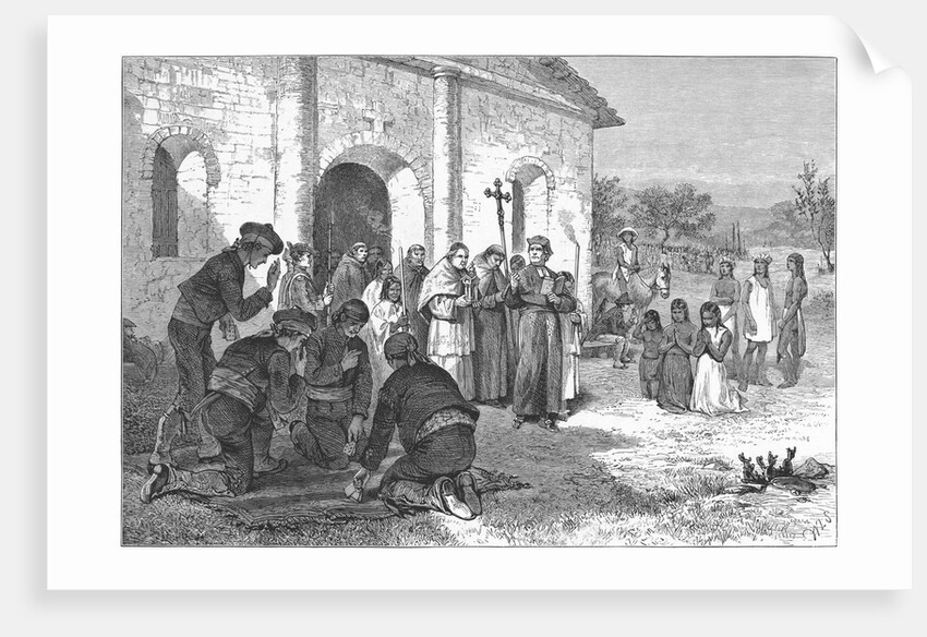 Priest Leading Procession by Anonymous