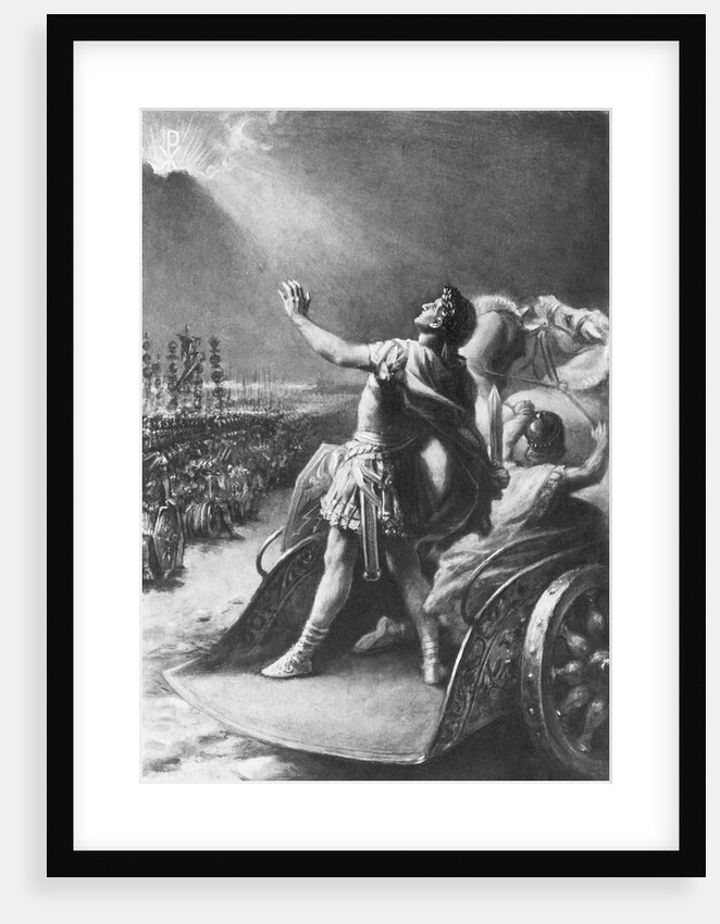 Constantine the Great Gazing at Sky by Anonymous