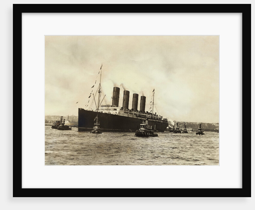 The Luxury Liner Lusitania by Anonymous