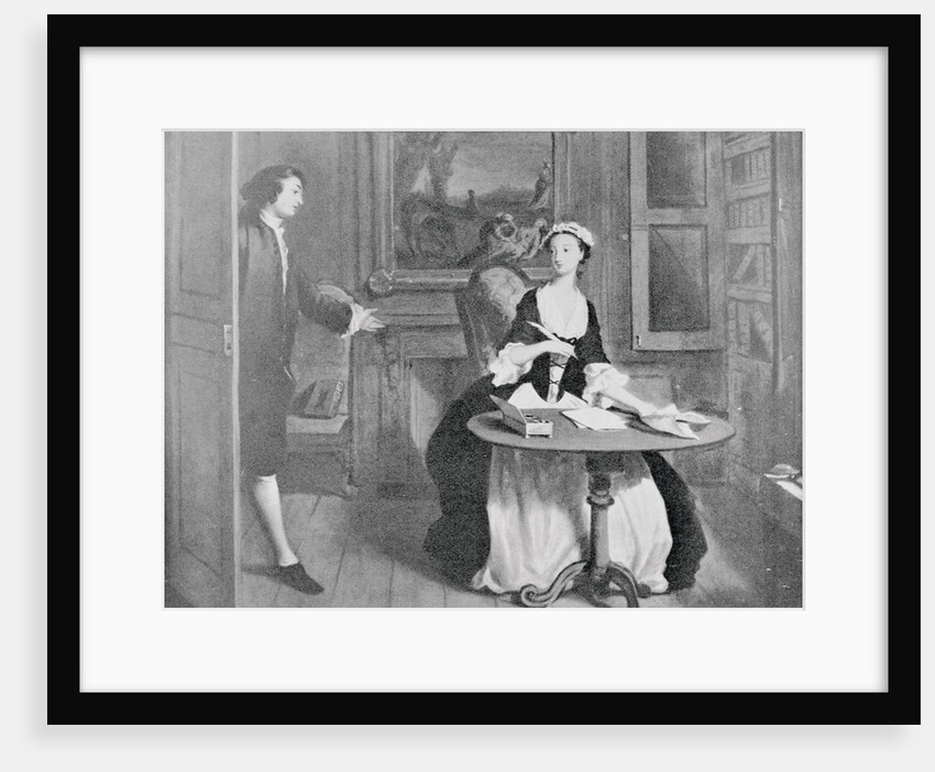 Man Entering Woman's Chamber by Anonymous