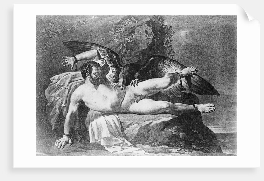 Vulture Attacking Prometheus by Anonymous
