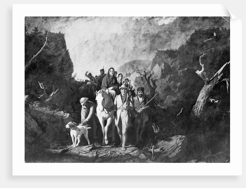 Early American Pioneers by Corbis