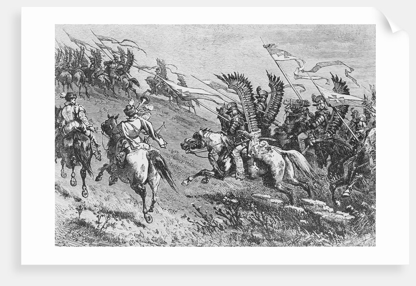 Joseph II and His Men on Horseback by Anonymous