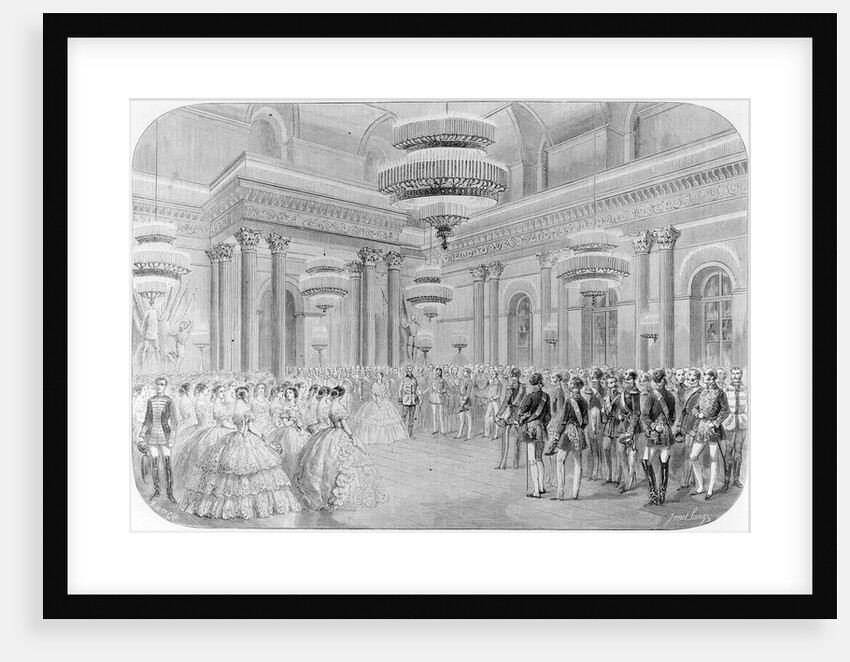 A Royal Court Ball by Anonymous