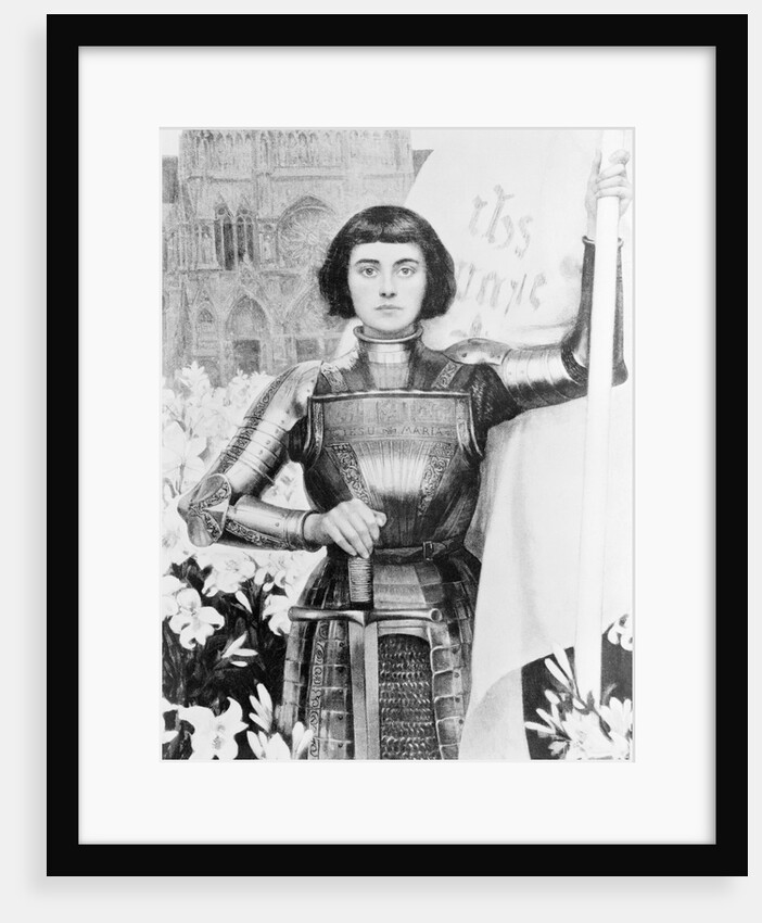 Joan of Arc in Armor by Anonymous