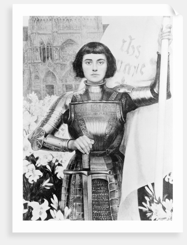Joan of Arc in Armor by Anonymous