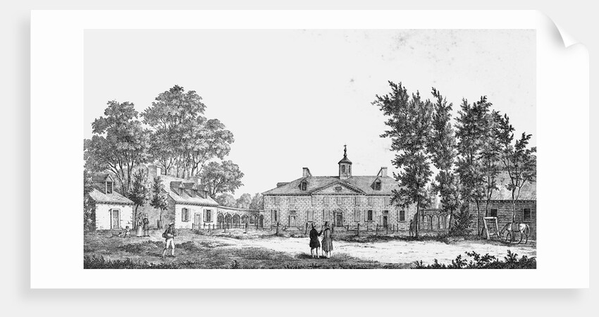 Exterior of George Washington's Estate by Anonymous