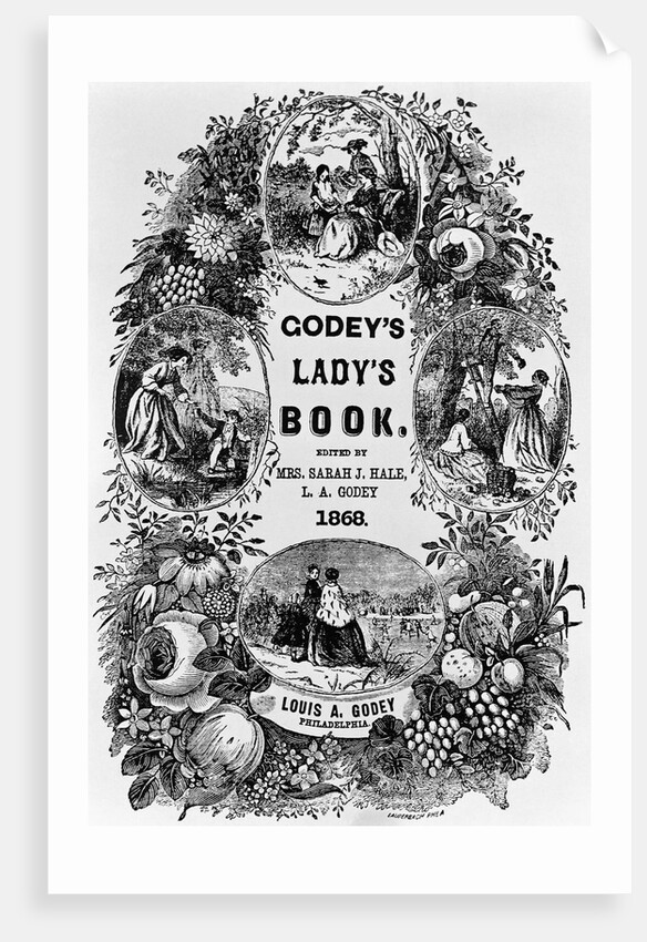 Title Page From Godey's Lady's Book by Anonymous