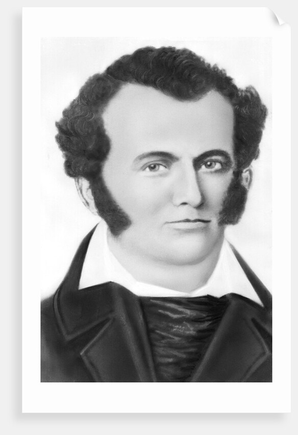 Portrait of James Bowie by Anonymous