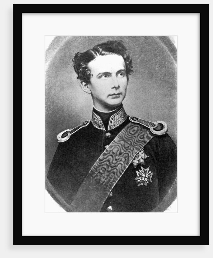 King Ludwig Ii Of Bavaria by Anonymous