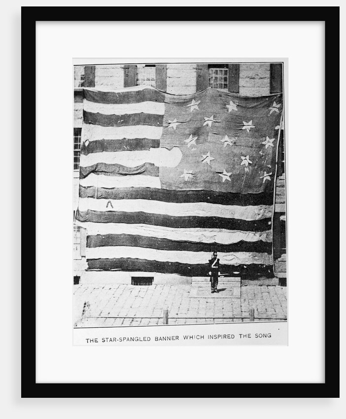 Fort McHenry Battle Flag at Boston Navy Yard by Anonymous