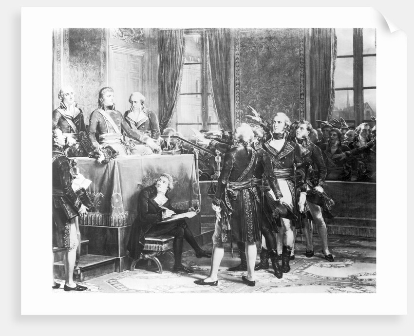 Napoleon Attending Initiation by Anonymous
