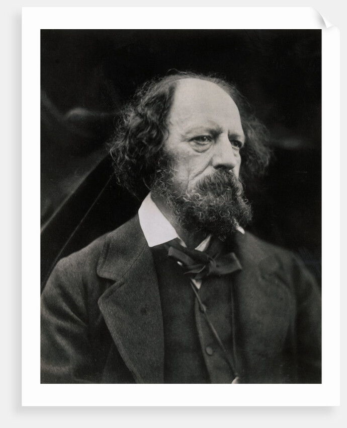 Poet Alfred Tennyson by Anonymous