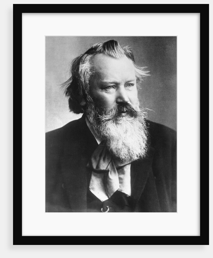 Composer Johannes Brahms in Suit by Anonymous