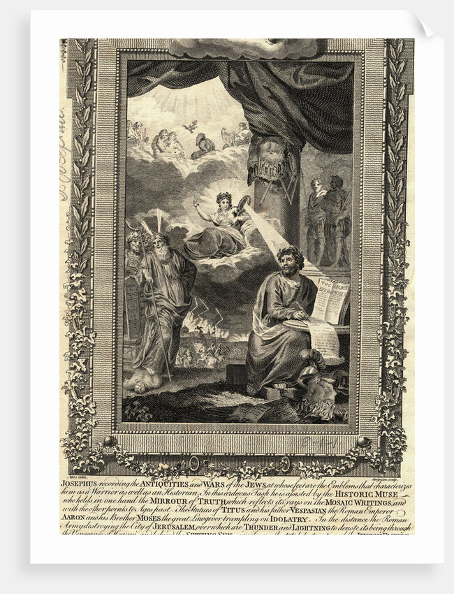Spiritualistic Image with Josephus Flavius as Title by Anonymous