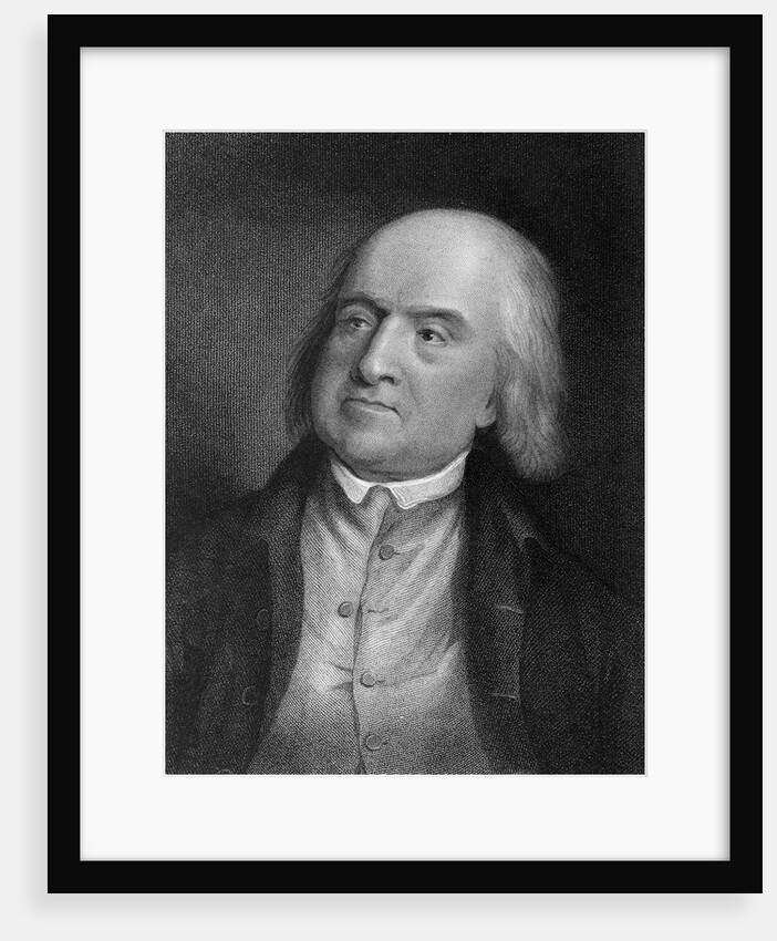 Portrait of English Jurist and Philosopher Jeremy Bentham by Anonymous