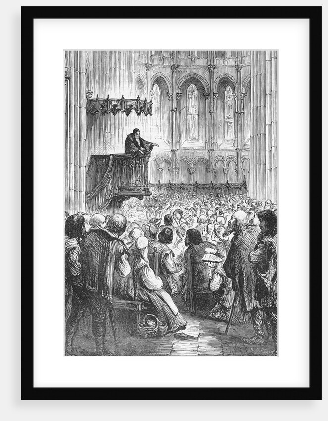 Large Audience During John Calvin Speech by Anonymous