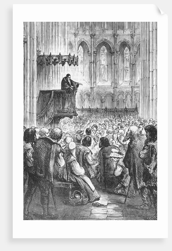 Large Audience During John Calvin Speech by Anonymous