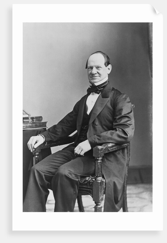 Portrait of Department Store Tycoon Alexander T. Stewart by Anonymous