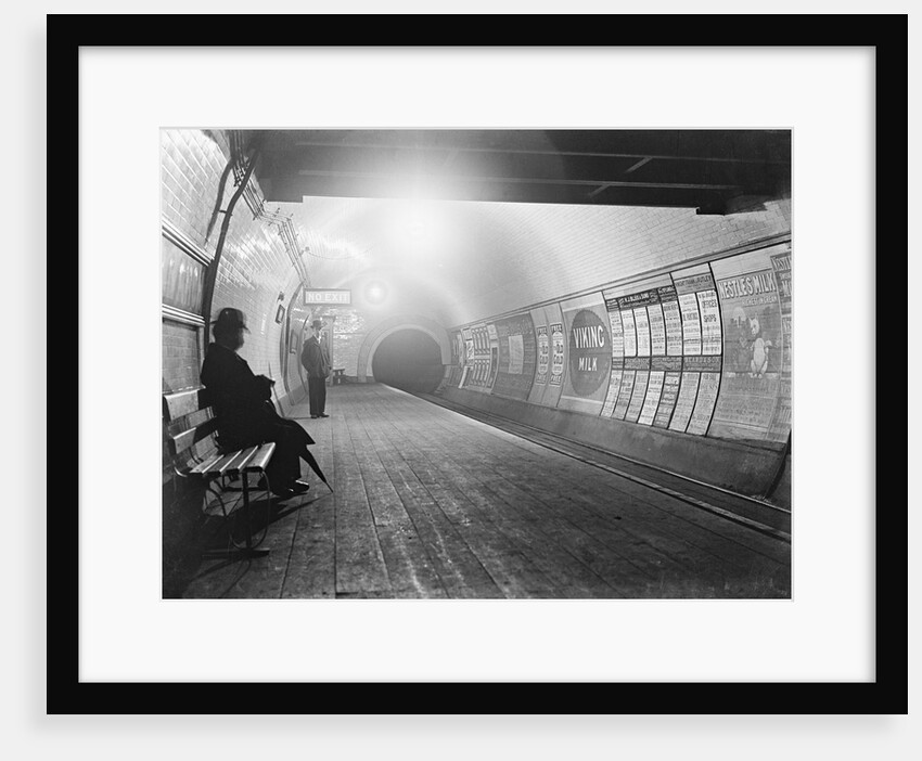 Interior of London Subway by Anonymous