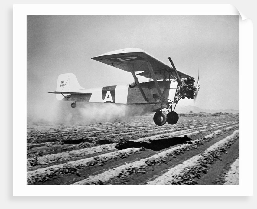 Airplane Dusting Field with D.D.T. by Anonymous