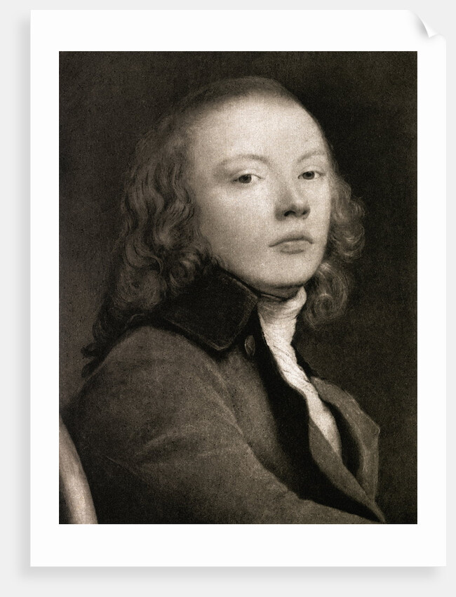 Portrait of Composer Wolgang Mozart by Anonymous
