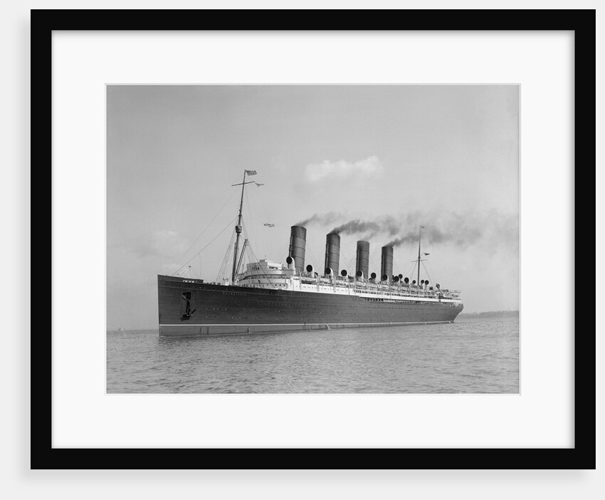 Mauritania Sailing on Ocean by Anonymous