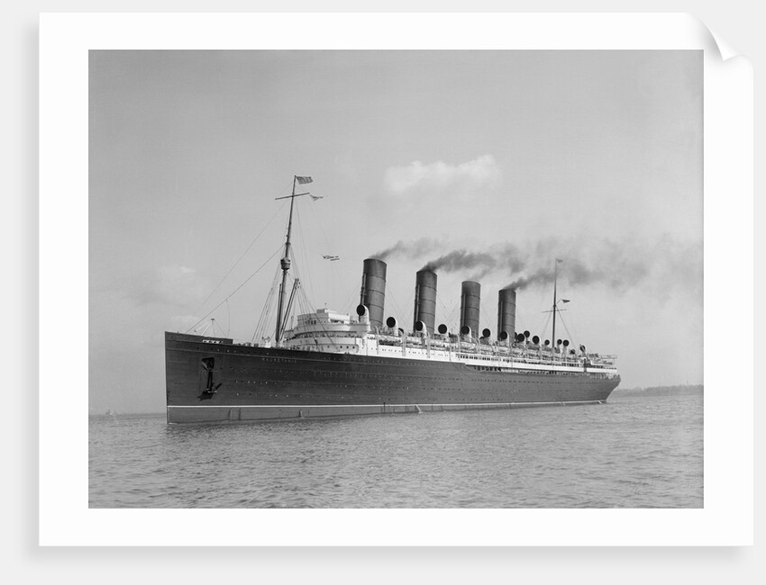 Mauritania Sailing on Ocean by Anonymous