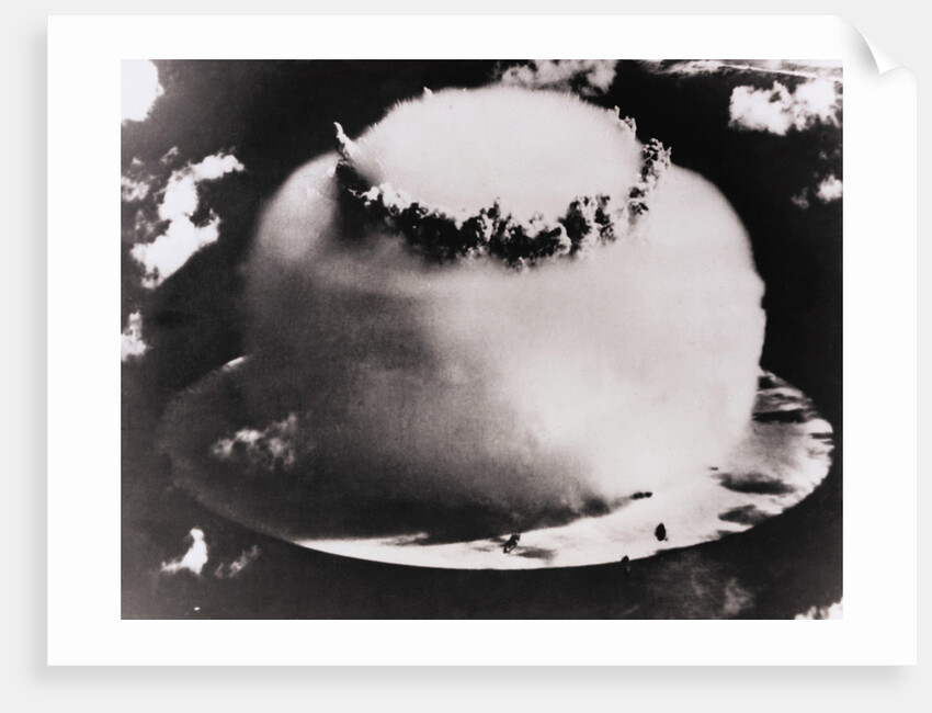 Atomic Bomb Explosion by Anonymous