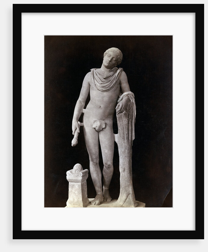 Roman Statue Representing Sleep by Anonymous