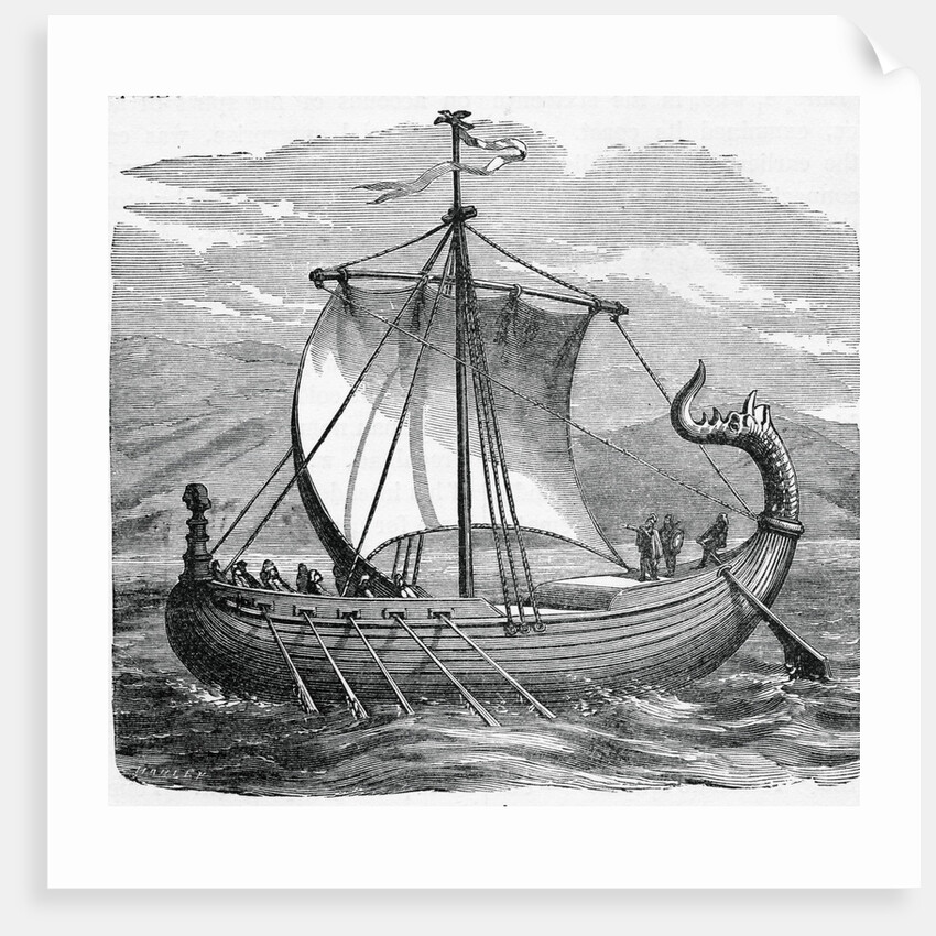 Northman's Vessel by Anonymous