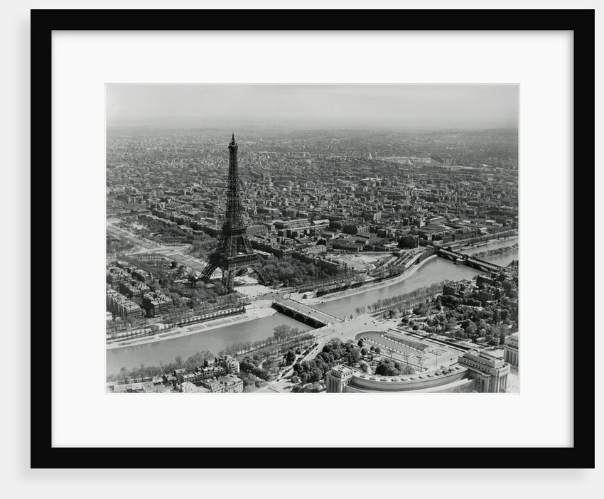 Aerial View of Paris by Anonymous