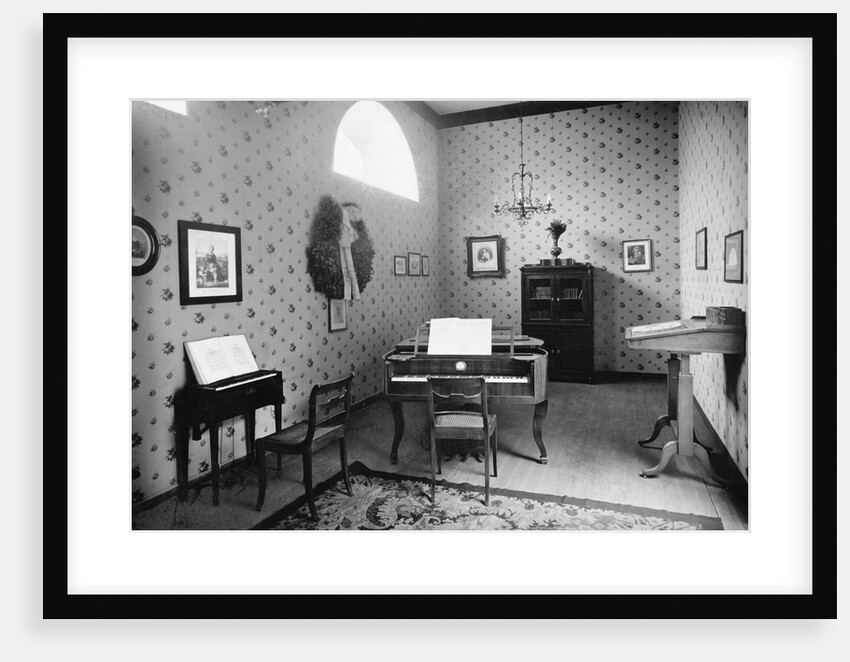 Interior of Robert Schumann Apartment by Anonymous
