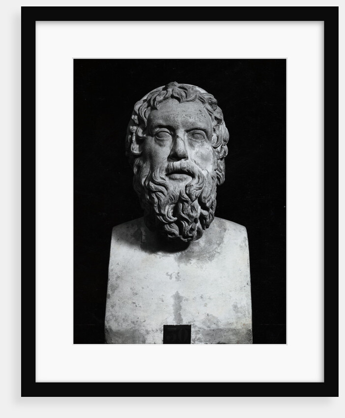 Statuette of Greek Comedy Writer Aristophanes by Anonymous