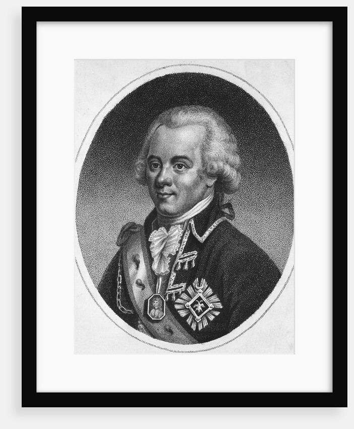 Portrait Engraving of Paul I, Emperor of Russia by Anonymous