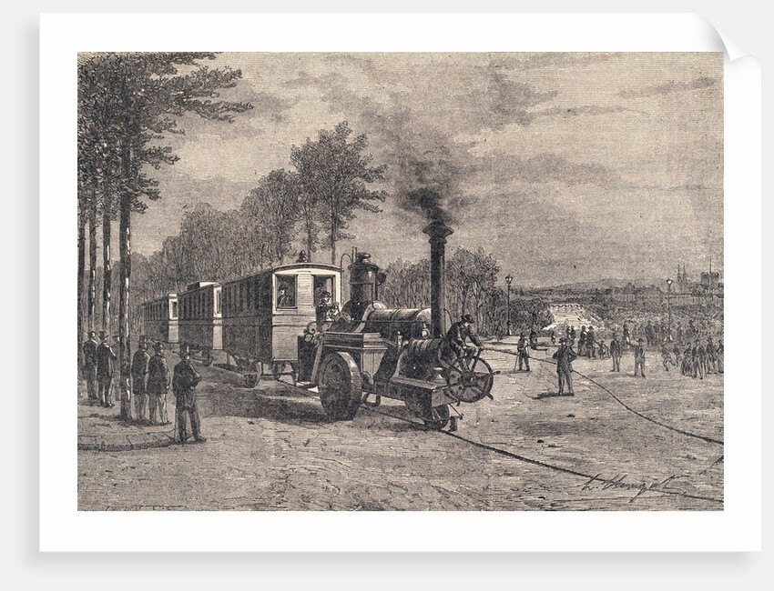 New French Tramway by Anonymous