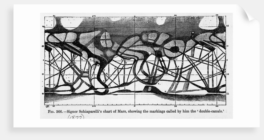 Artistic Illustration of Replicated Idea of the Planet Mars by Anonymous