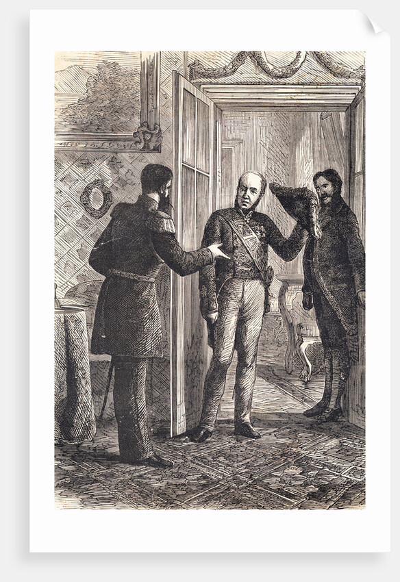 Count Benedetti Receiving Telegram by Anonymous
