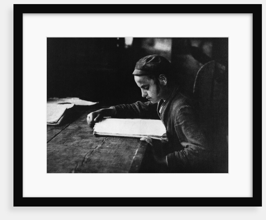 Jewish Boy Studying by Anonymous