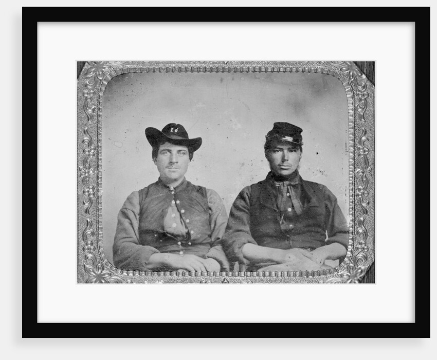 Two Confederate Soldiers by Anonymous
