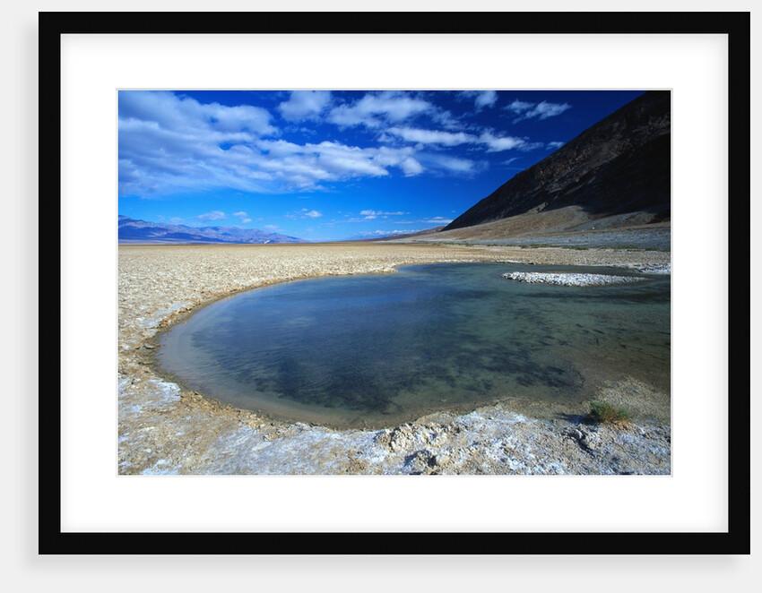 Badwater Deposit in Death Valley National Park by Anonymous