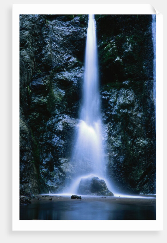 Waterfall in Pfeiffer Big Sur State Park, California by Anonymous