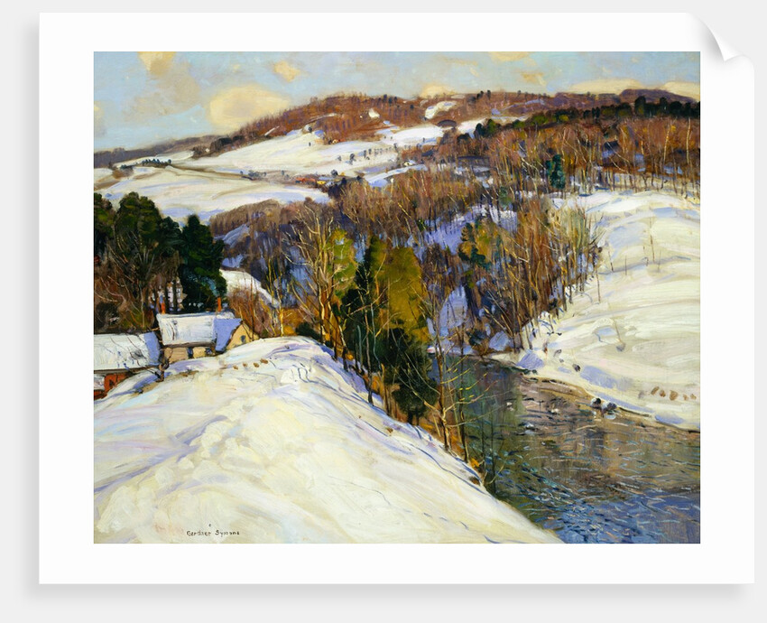 Winter Landscape by George Gardner Symons