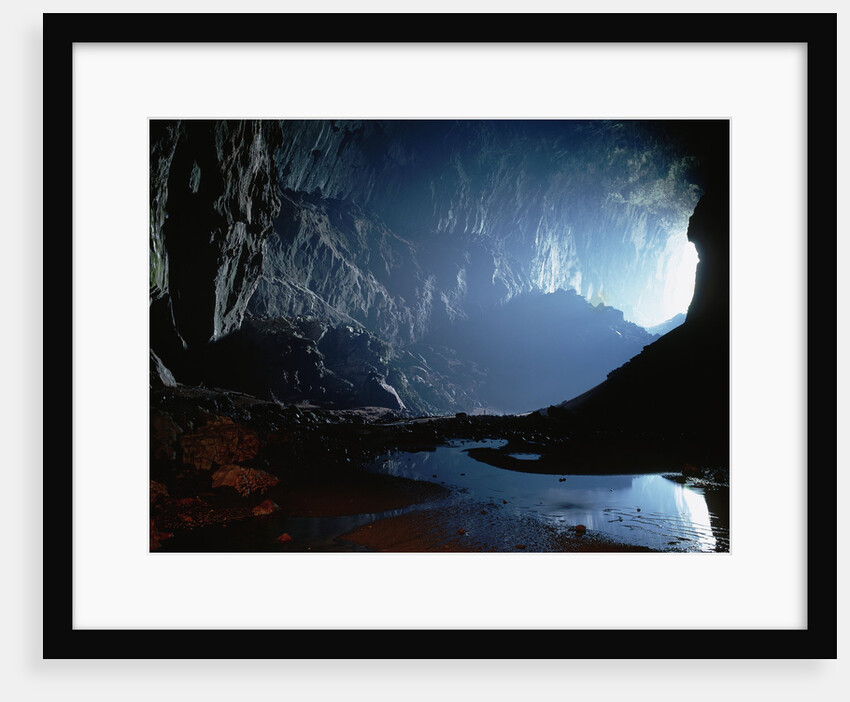 Inside the Sarawak Chamber in Mulu Caves, Borneo by Anonymous