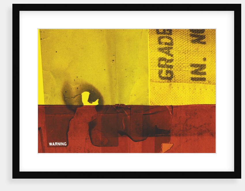 Burnt Canvas Montage by Anonymous